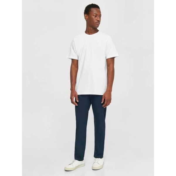 T-shirt med badge KnowledgeCotton Apparel Loke