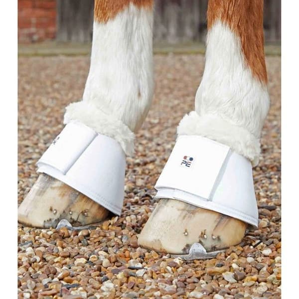 Skyddsglömma för häst Premier Equine Carbon Tech Techno Wool Över Reach
