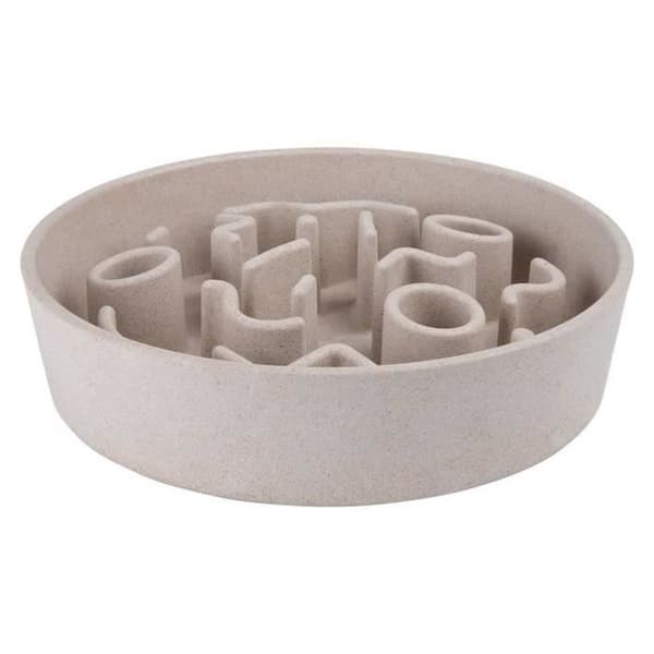 DISTRICT70 Slow feeder för hundar Bambu 21 cm Merengue 444039