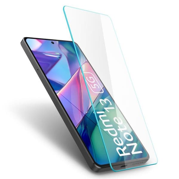 Skärmskydd - Spigen Glas.tR Slim - Transparent - Paket med 2 - Rep resistant