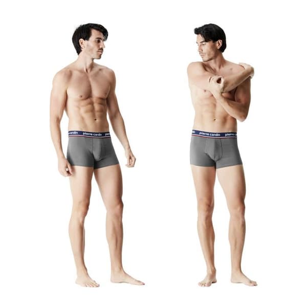 Pierrecardin Kalsong Herr - Svart (Förpackning av 8)