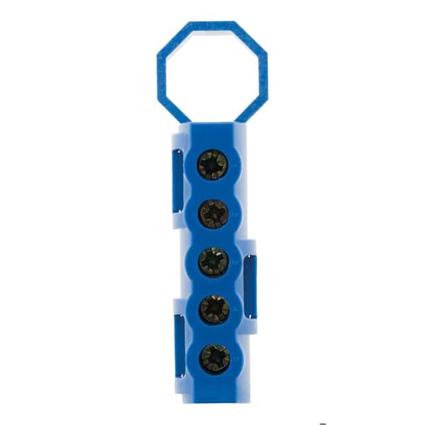 Neutral terminal Blue - 6 anslutningar - Thomson