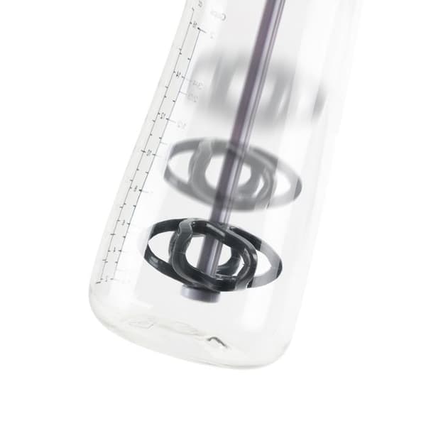 Shaker - COOK CONCEPT - 2En1 - Hällpip - Graderad - Transparent och Grå