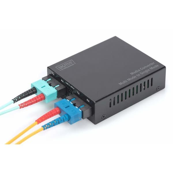 Ethernet-konverter - Digitus - DN-82024 - 100 Mbit/s - 100BASE-FX - SC