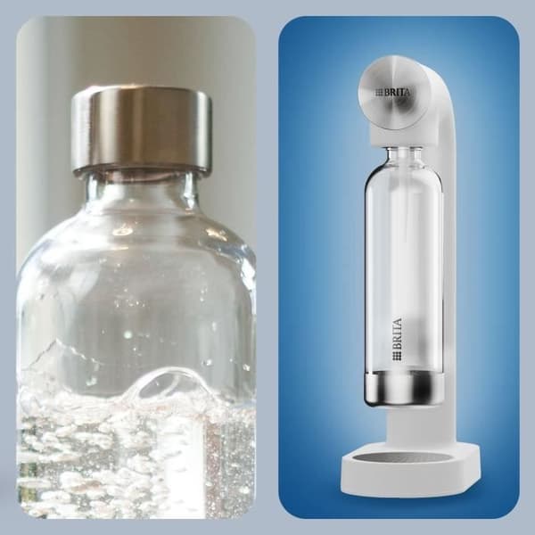 Pack 2 Flaskor BRITA - För SodaONE-maskin - Kapacitet 1L - PET