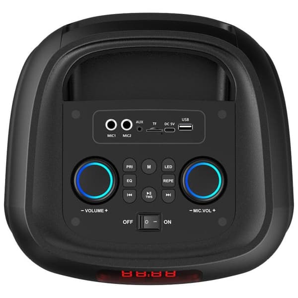 Stor Bluetooth-högtalare 1400 W för karaoke USB AUX BT