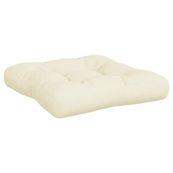 vidaXL Palettkuddarset om 2 crème tyg 360836