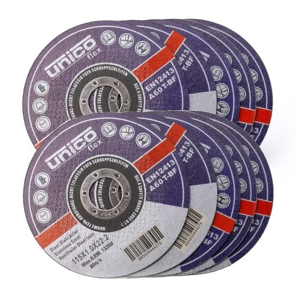 10x Skärskivor IPOTOOLS – Flexskiva 115mm