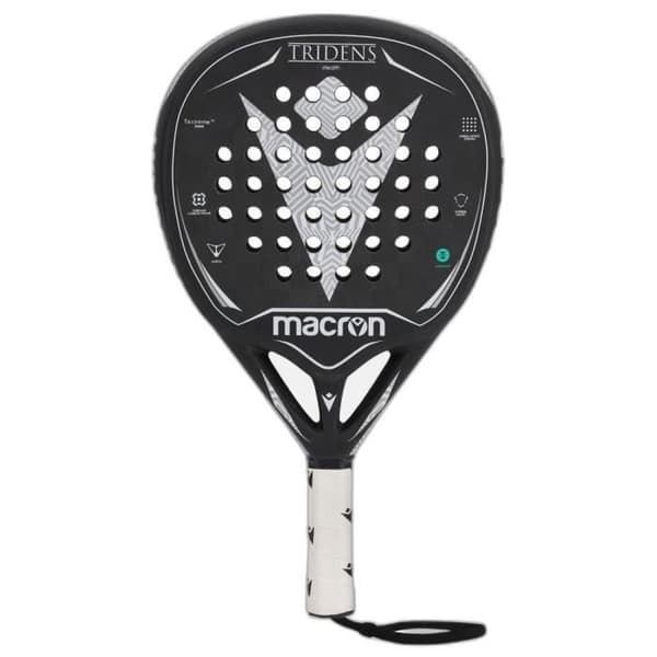 Macron Prime CC Tridens Stealth Pro padelracket - svart - TU