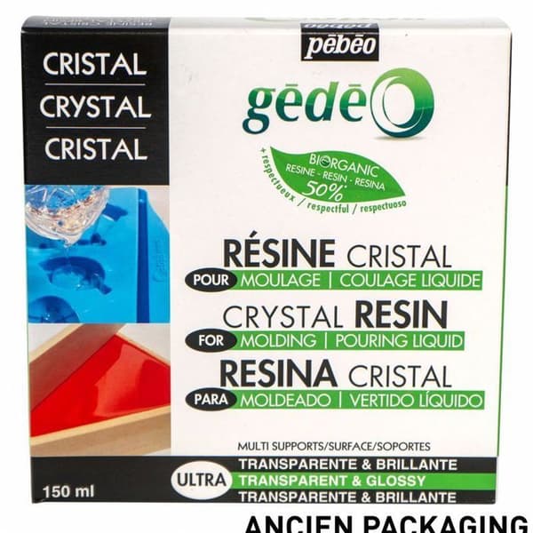 Organisk kristallhartssats - 150 ml