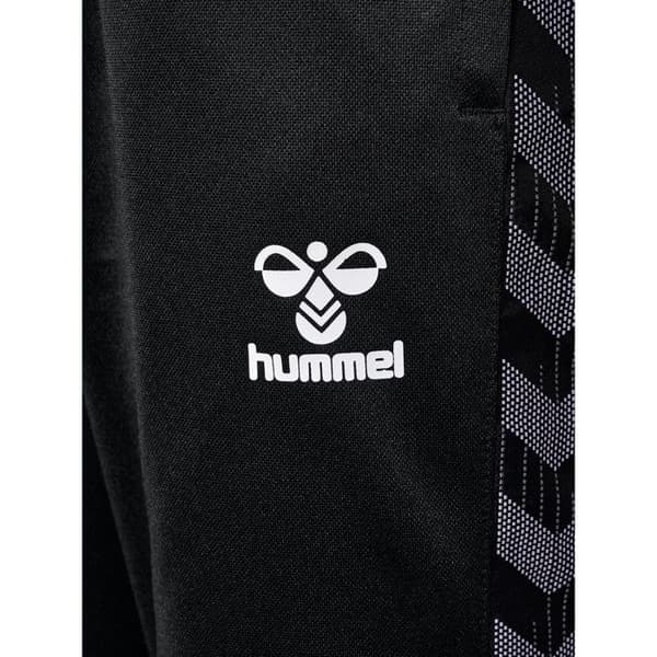 Hummel Authentic barn polyester joggingbyxor - svart
