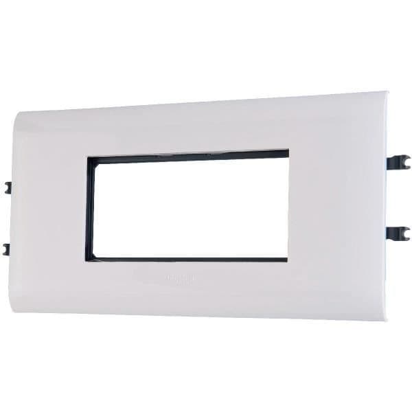 Stöd - LEGRAND - 85 mm - 4 moduler - Vit - Inomhus - Plast