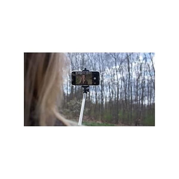 Selfiestativ - Bluetooth - Svart - Stativ - Maxvikt 500 g