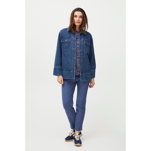 Jeansjacka dam Pulz Jeans Rina