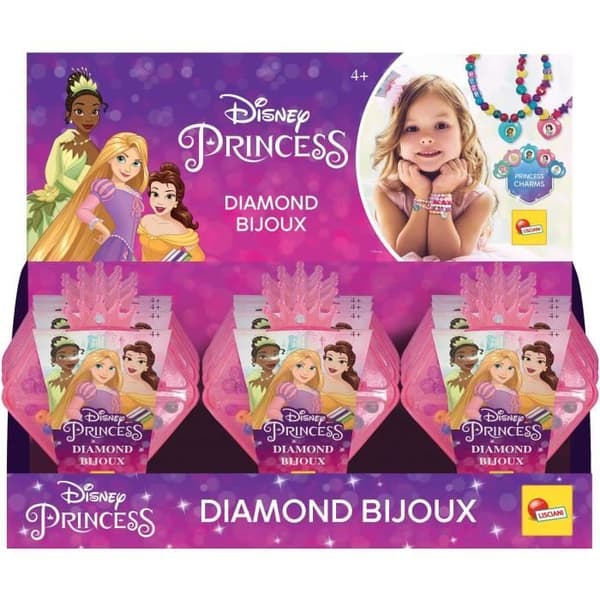 Smyckeset - LISCIANIGIOCHI - Prinsessor - Diamant, pärlor och berlocker set