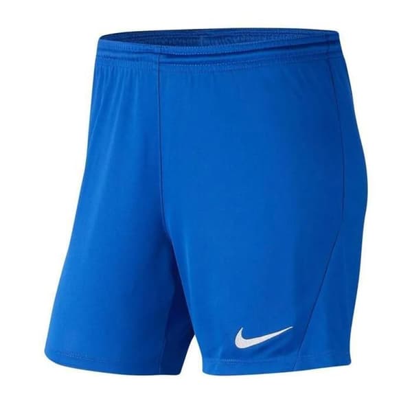 Kvinnors fotbollsshorts Nike - Blå - Klassisk passform - Elastisk midja - Dragsnören