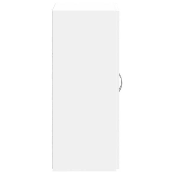 Vit skåp för dokument 60x32x77,5 cm ingeniörträ
