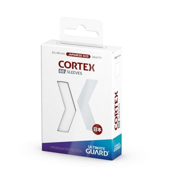Ultimate Guard - Ultimate Guard - 60 Cortex Sleeves Japanskt format Vit