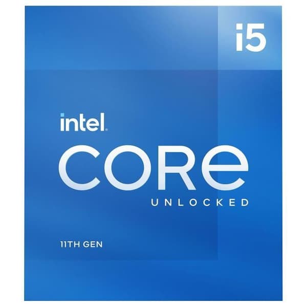 INTEL - Intel Core i5-11600K-processor - 6 kärnor / 4,9 GHz - Sockel 1200 - 125W
