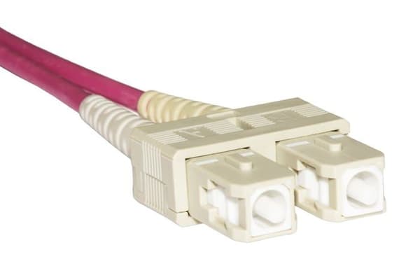 Fiberoptisk Kabel - Link - LKLCSC4501 - Multimode Duplex OM4 50/125 - 1 m - Lila