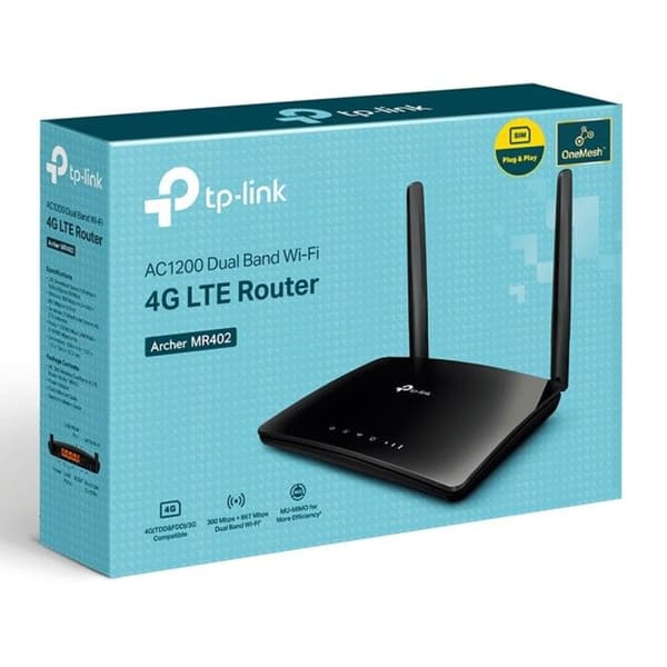 TP-Link Archer MR402 Trådlös Dual Band 4G LTE