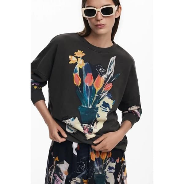 Sweatshirt dam Desigual Evelyn