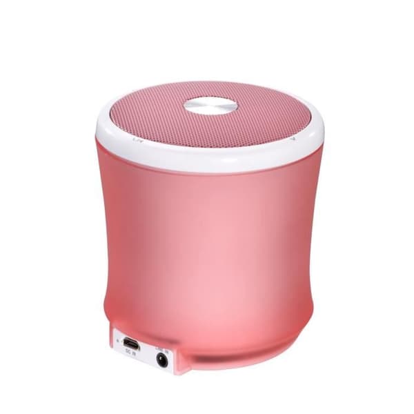 Portabel Högtalare - TERRATEC - 145356 - Bluetooth - 1-väg - Rosa