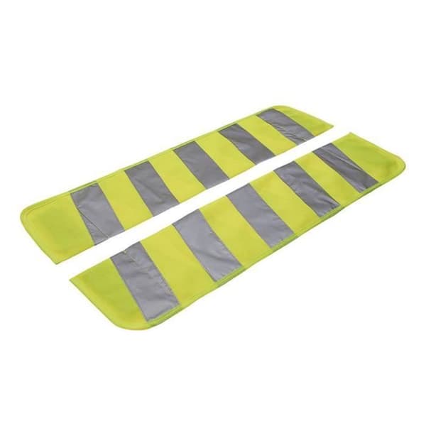 Olycksplats Skydd Varningsband för säkerhetsidentifiering 2 st 60 x 14 cm