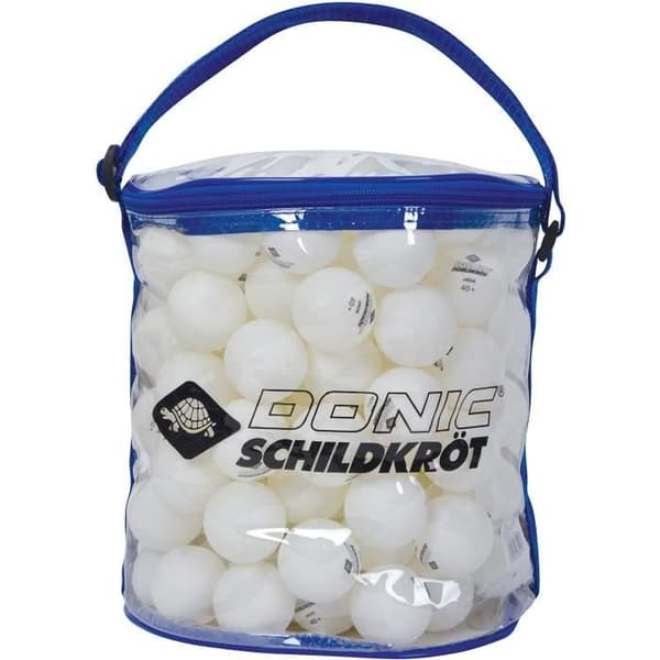 Bordtennisbollar - SCHILDKRÖT - JADE POLY 40+ - vit -144 st.