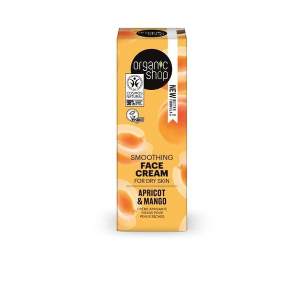 Återfuktande ansiktskräm Organic shop - 364670 - Slätande ansiktskräm