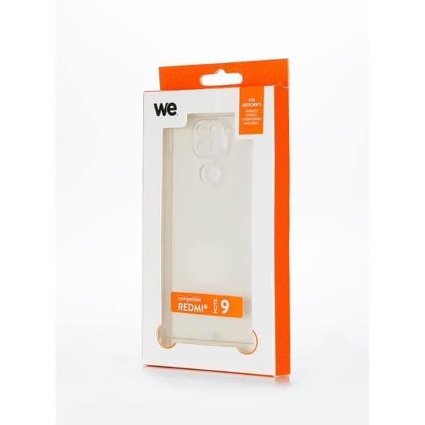 Transparent skyddsfodral för XIAOMI REDMI NOTE 9 - WE - TPU - Mjuk
