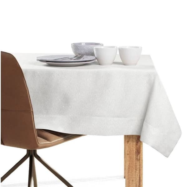 Bordsduk Flhf Modern metallisk krämig Sparkle 30x100 DecoKing