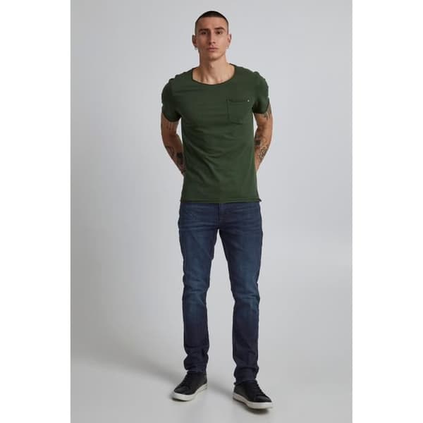Jeans i JET Stretch Jeans Basic Stone Wash Slim Pants denimtyg.