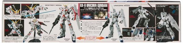 Kit för robotmodell - Bandai - Unicorn Gundam - 1/100 - Master Grade - ABS