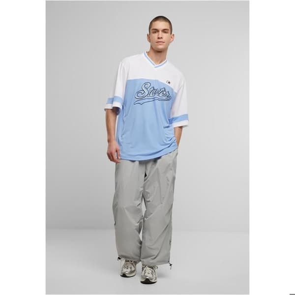 T-shirt med V-ringning i Starter-mesh