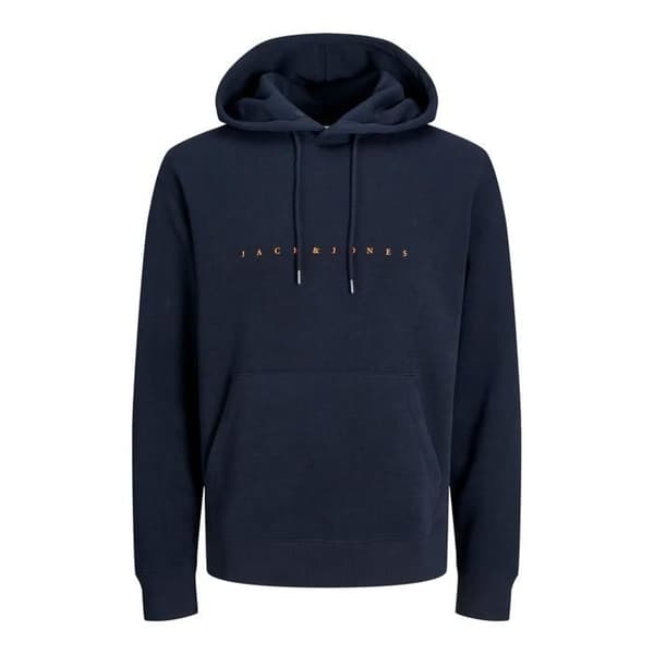 Jack & Jones Star hoodie - mörk marinblå