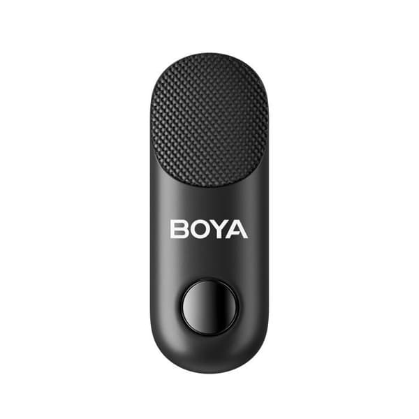 Boya Magic 03 trådlöst lavaliermikrofonssystem med USB-C-mottagare och 3,5 mm jack