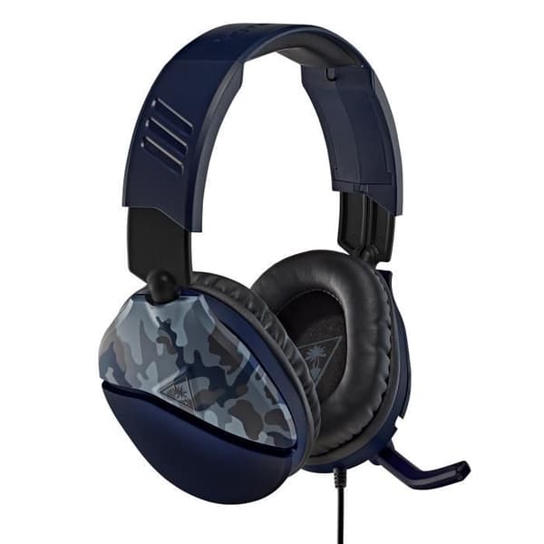 TURTLE BEACH Recon 70 Camo Gaming Headset - Blå - TBS-6555-02