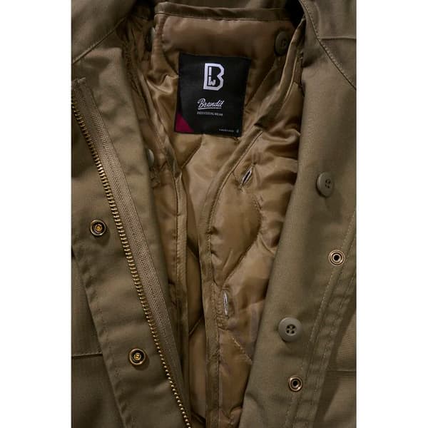 Klassisk M65 damjacka oliv - Brandit