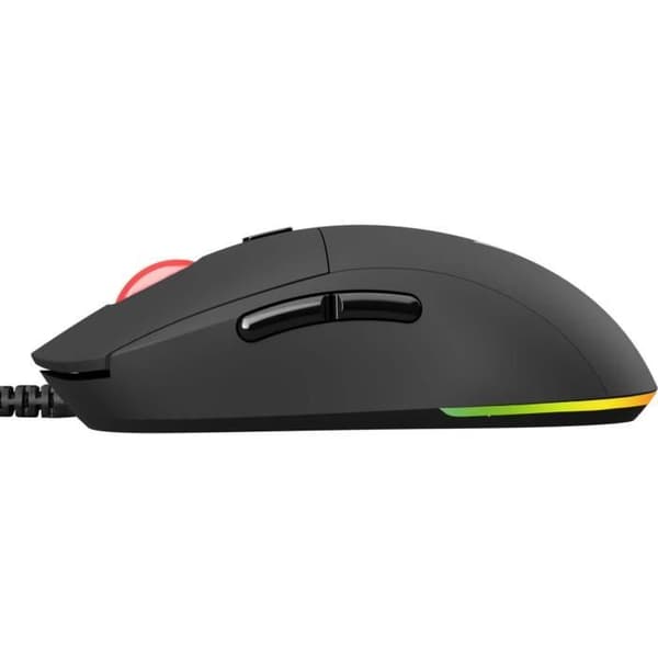 Mus - Savio - Gambit - Optik - 12000 DPI - RGB-belysning
