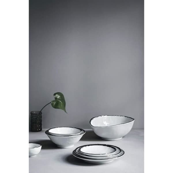 Platta - Lacor - Hav - Rektangulär - Melamin - 30,8x21,6x3,5 cm
