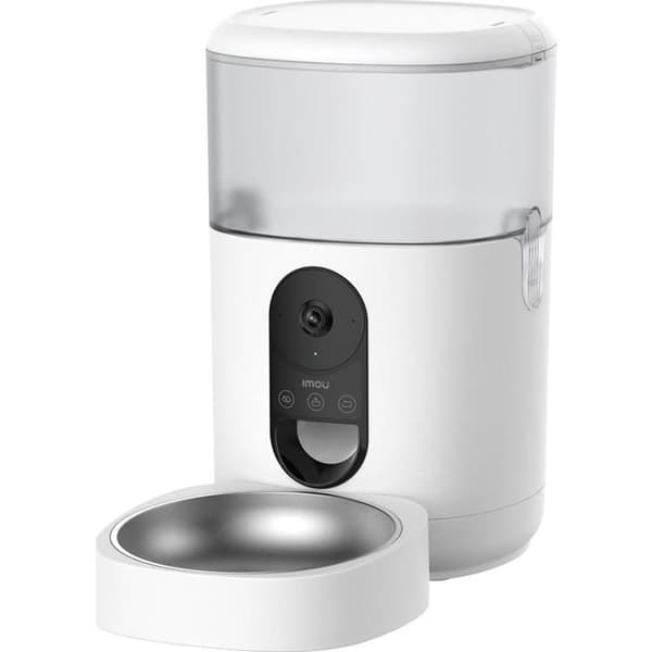 Uppkopplad fodermaskin + kamera Vit