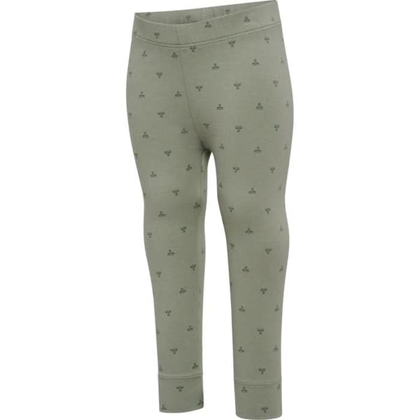 Hummel BEE AOP baby leggings - skugga