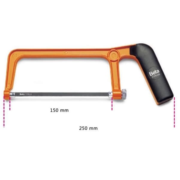 Beta Tools Mini Bågsåg 1725CR Stål