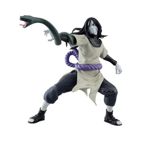 Figur - BANPRESTO - Orochimaru - 15cm - Vit - Inomhus - Blandet