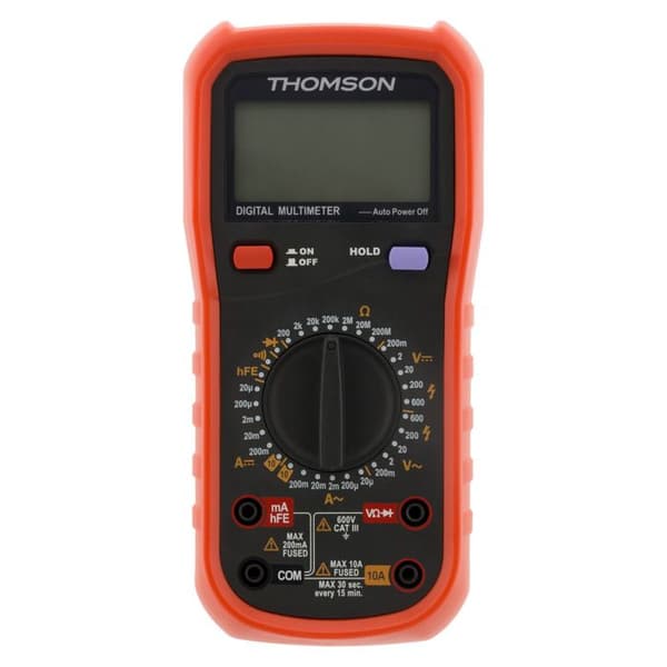 Digitalt stöttåligt multimeter 8 funktioner CAT III 600V - Protec