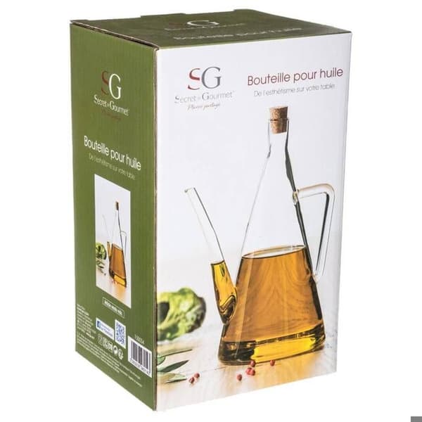 Flaska olja/ättika glas 0,51L - 5 five simply smart