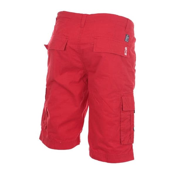 Bermudashorts pojke - VENT DU CAP - ECEBAY - Röd - 100% bomull - 3-8 år