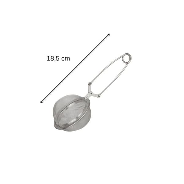 Teapot i rostfritt stål 18,5 cm Fackelmann