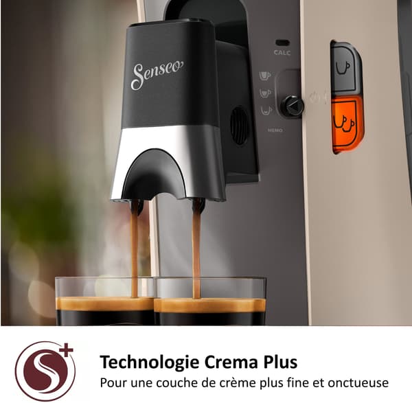 Kapselkaffebryggare - PHILIPS - SENSEO - CSA240/31 - Select - Beige